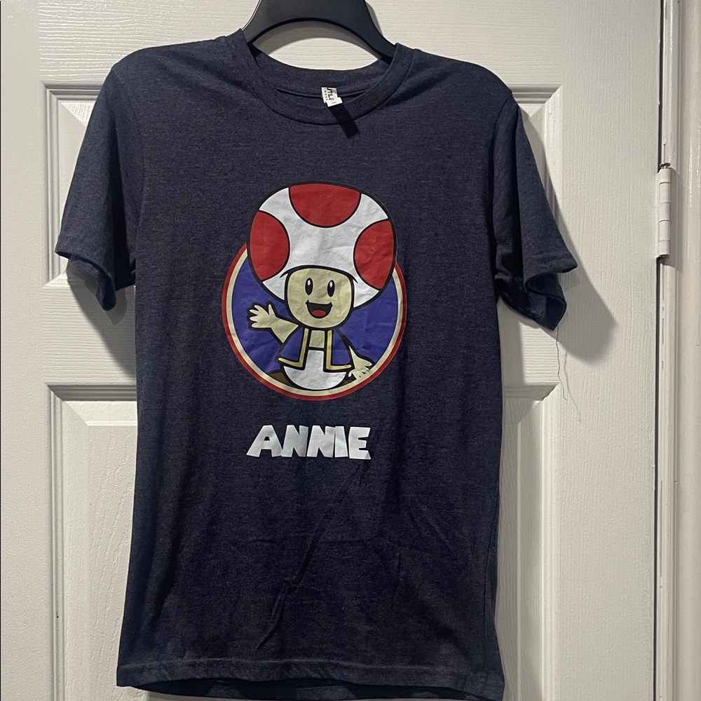 Kids Navy Blue Graphic T-Shirt